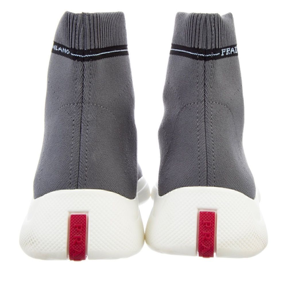 • Prada Sport High Top Sock Sneakers